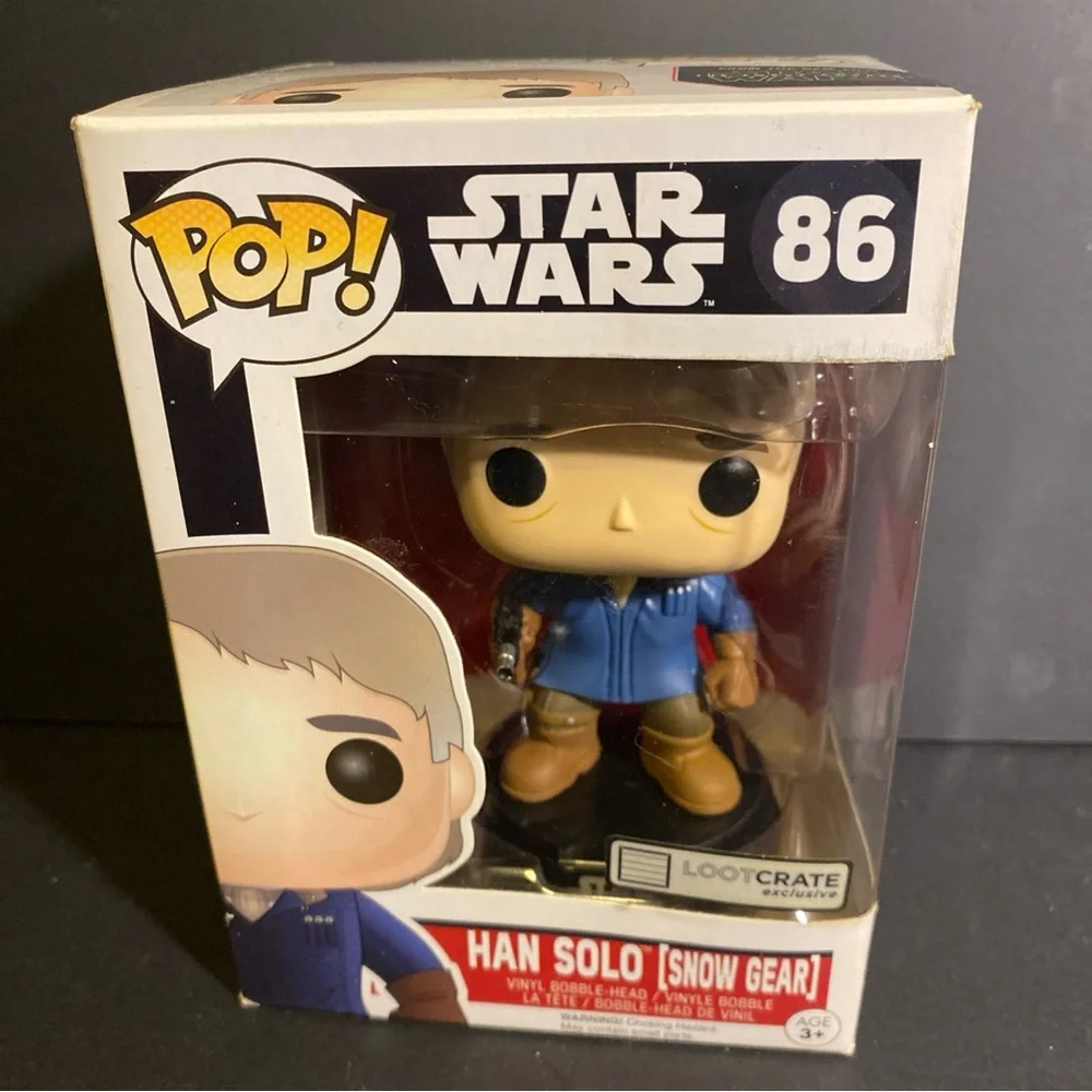 Funko Pop! Vinyl: Star Wars - Han Solo (Snow‎ Gear) #86 Loot Crate Exclusive